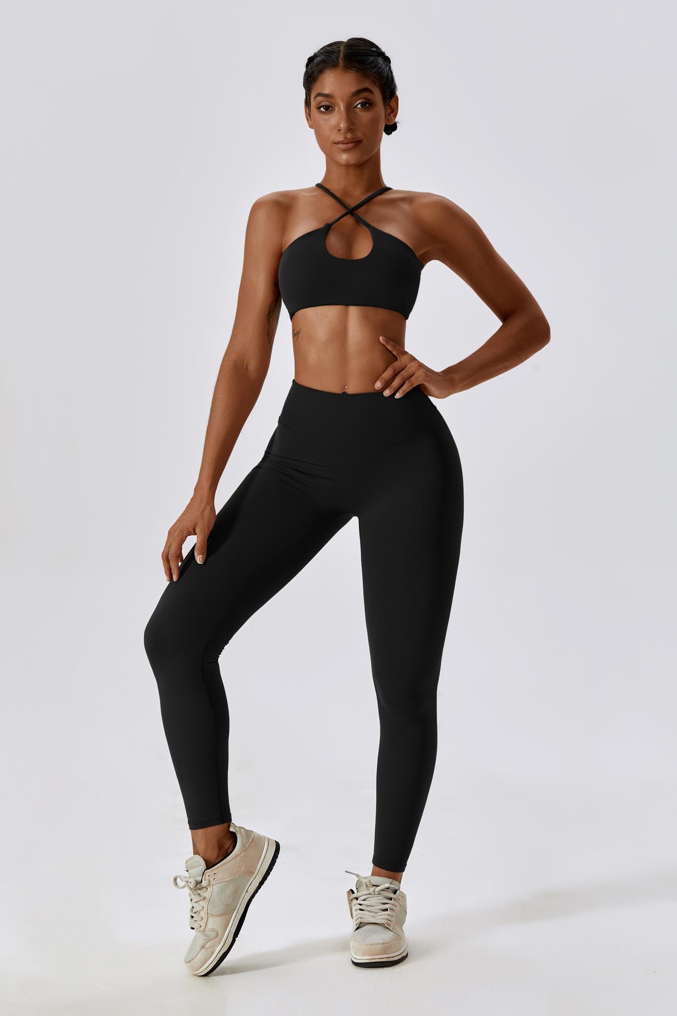 Sophia Sports Bra - Black