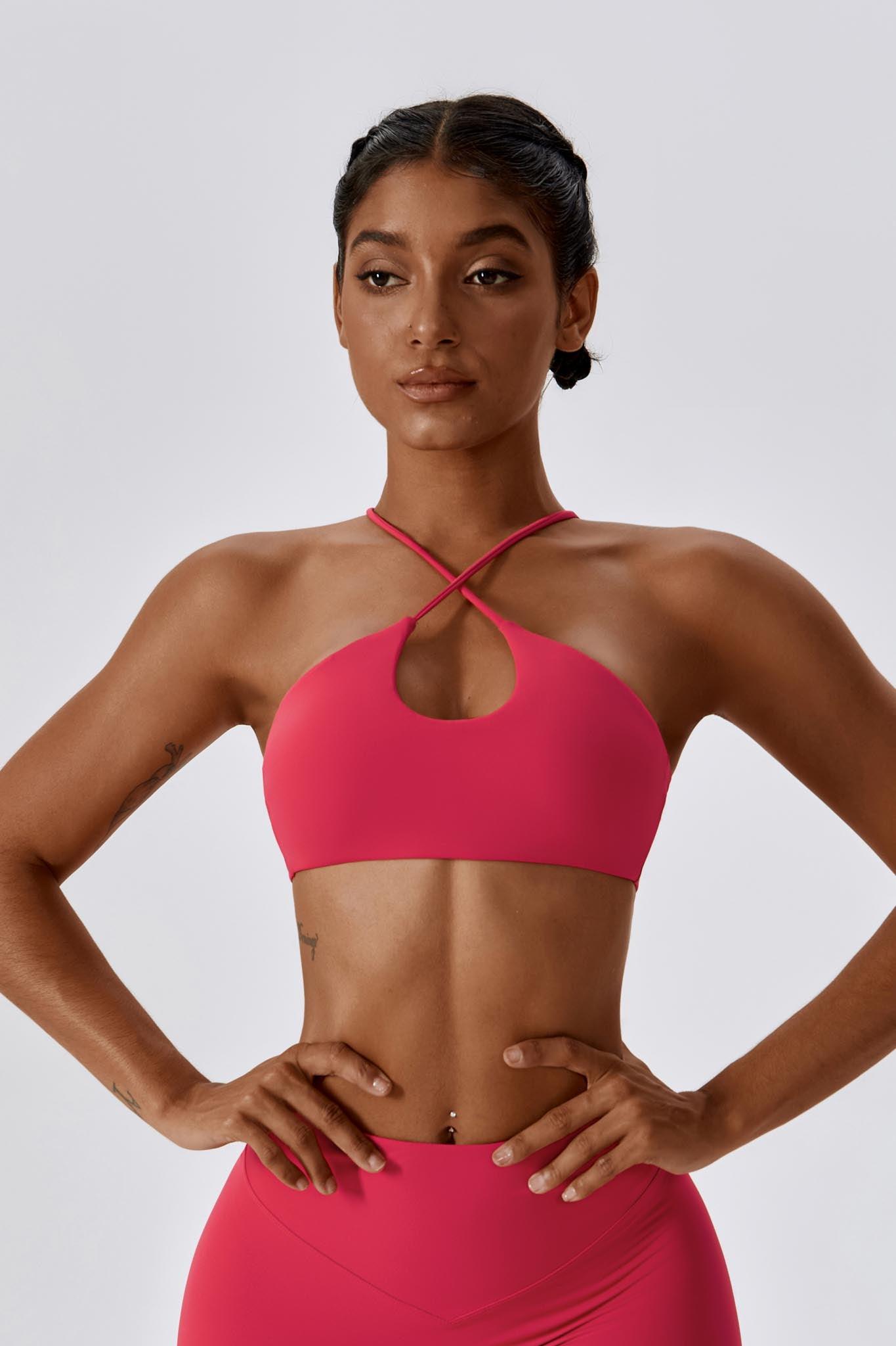 Sophia Sports Bra - Hawaiian Pink