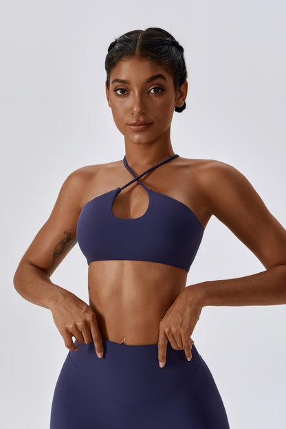 Sophia Sports Bra - Navy