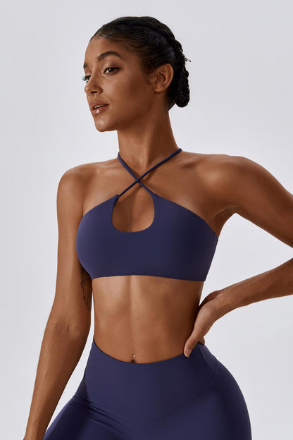 Sophia Sports Bra - Navy