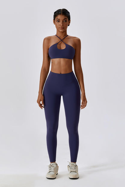 Sophia Sports Bra - Navy