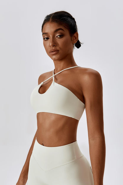 Sophia Sports Bra - Porcelain White