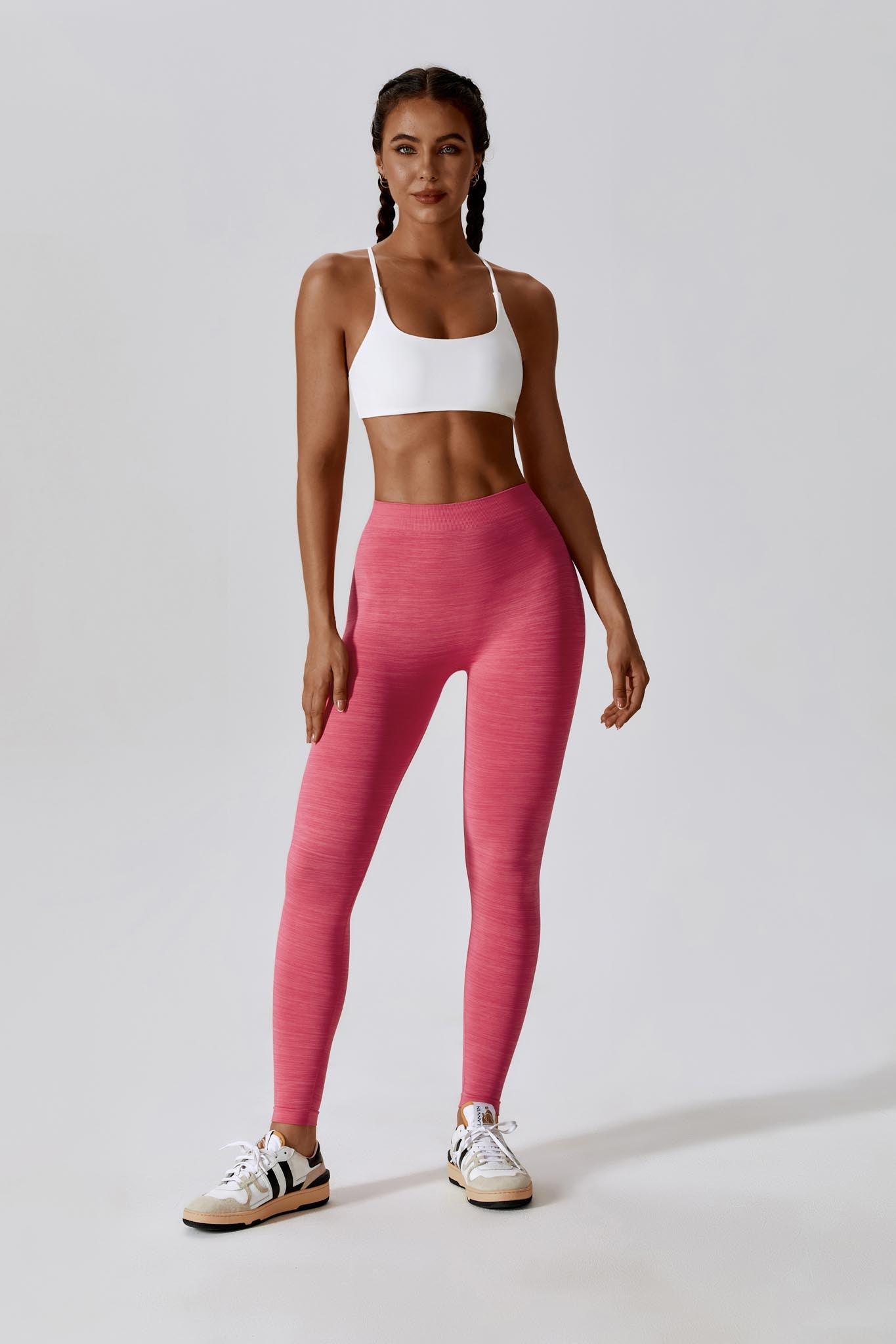 Victoria Seamless Leggings - Hawaiian Pink