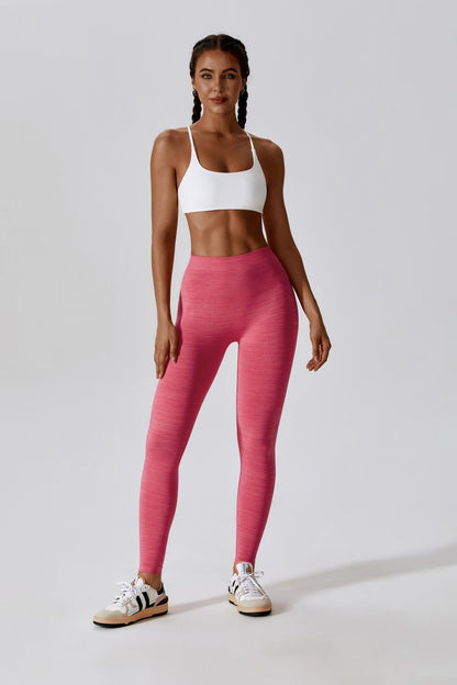 Victoria Seamless Leggings - Hawaiian Pink