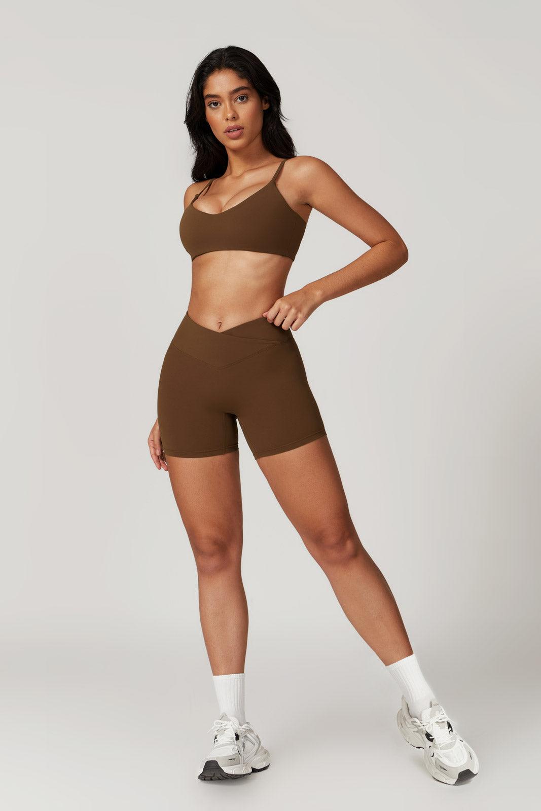 Zoe Shorts - Brown