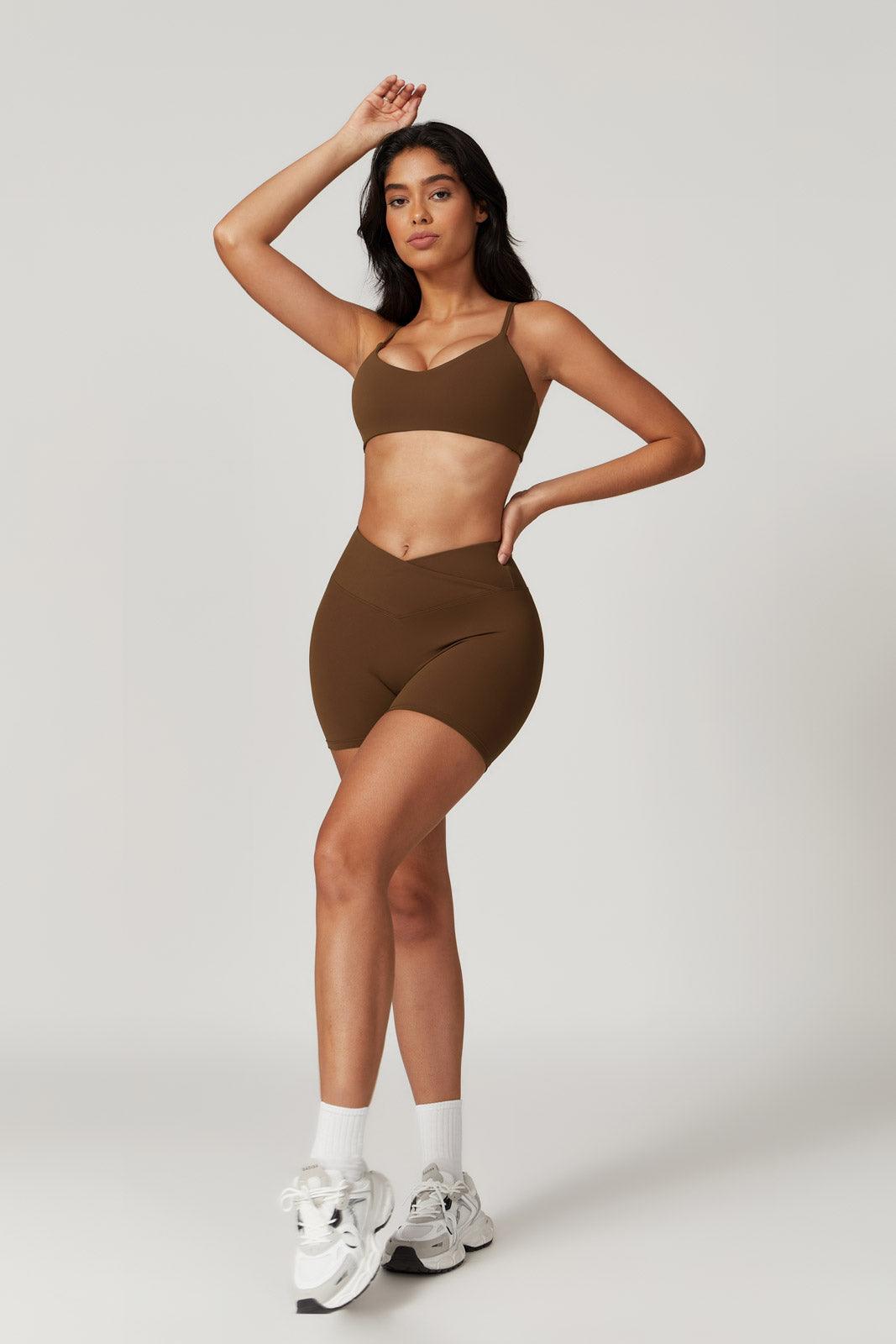 Zoe Shorts - Brown