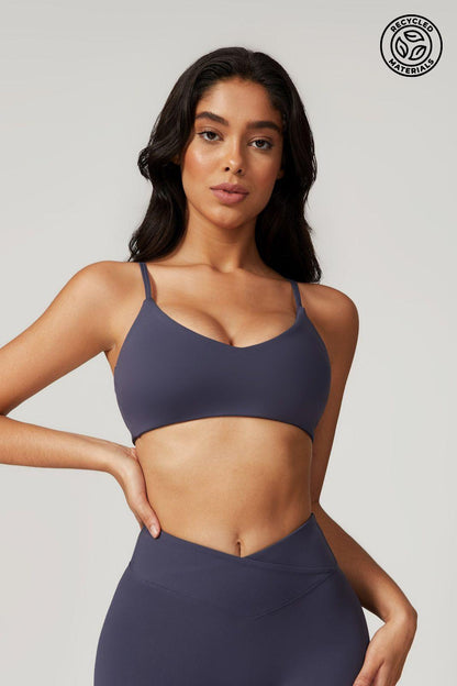 Zoe Sports Bra - Navy